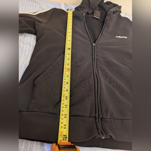 Adidas Black Zip-Up Hoodie - Picture 11 of 13